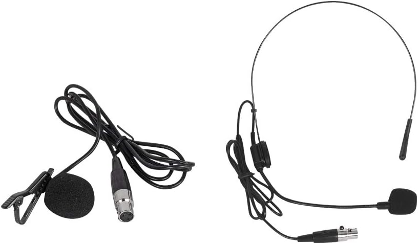 Frequency A Wireless Microphone System 8 Channel Microphone UHF 4 Handheld Mic 4 Headset 4 Lavalier Bodypack 4 Lapel Mic Pro Audio Karaoke System Church Speaking Conference Wedding Party: Home Audio & Theater