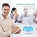 Homasy 800ml Ultrasonic Humidifier, Cool Mist Humidifier with Auto Shut off Function, One Touch Button Control for Office Home Bedroom Yoga Spa