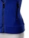 Thanth Womens Fleece Zip-Up High Neck Vest With Hood