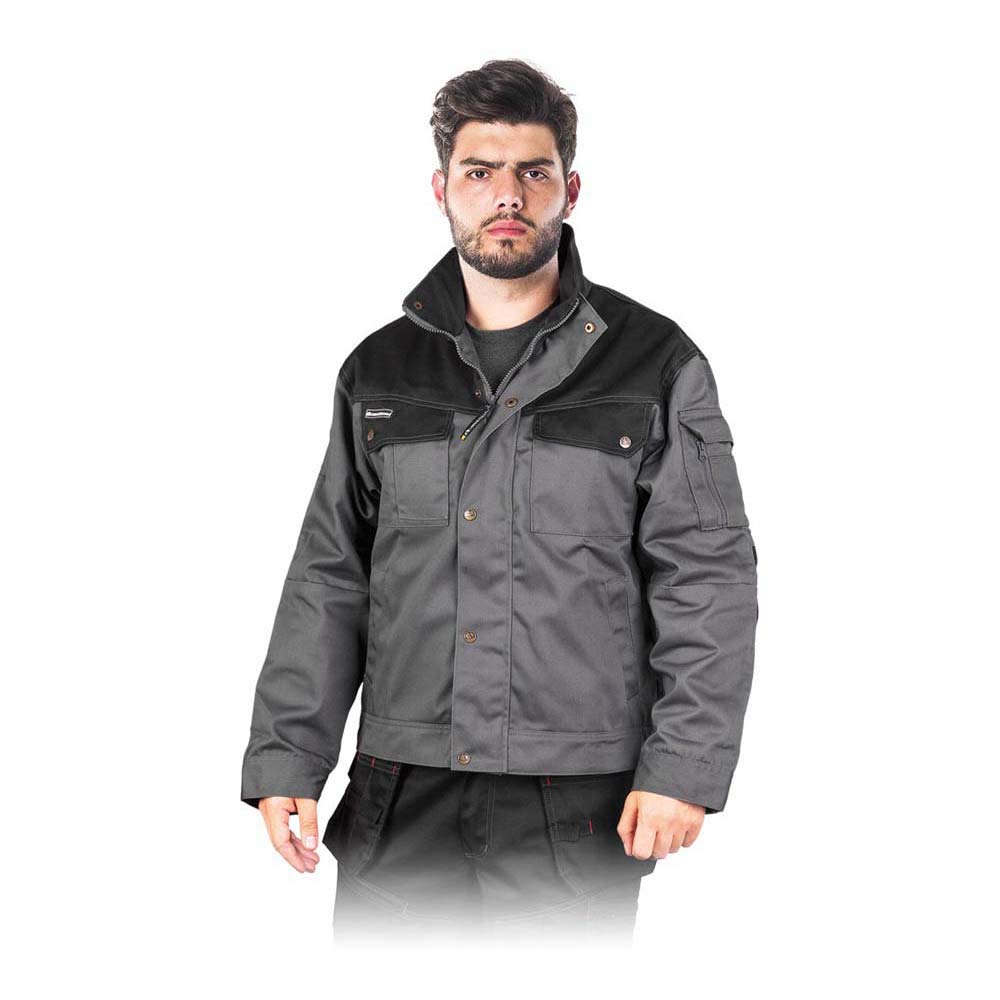 Leber&Hollman LH-Everter_Sbxxl Hard Protective Jacket, Grey-Black, XX-Large Size
