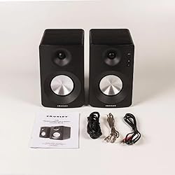 Crosley S100A-BK Bluetooth Enabled Powered Stereo
