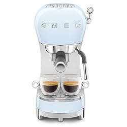 Smeg Manual Espresso Machine with Steam Wand, 15