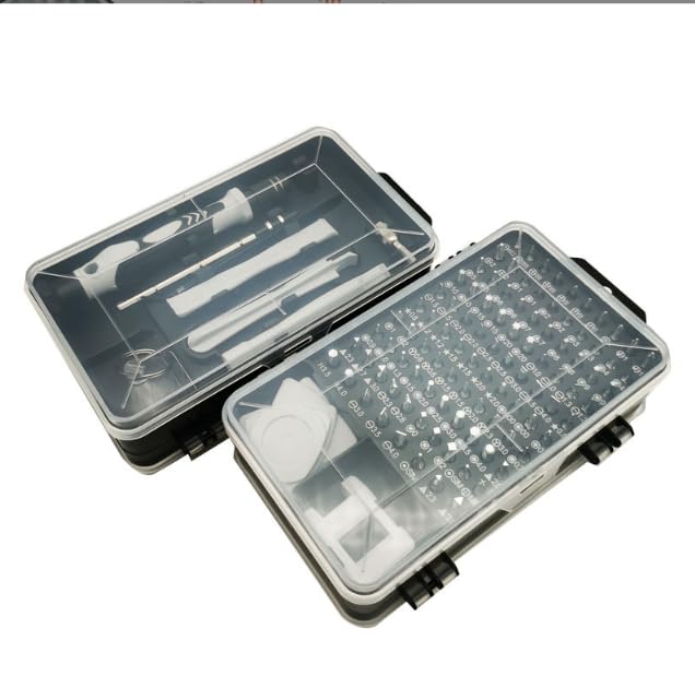 Photo 1 of 115 in 1 Precision Screwdriver Set with Multi-Size Bits, Magnetic Professional Repair Tool Kit with Non-Slip Handle for Electronics, Phone, Laptop, Watch, Home Fix, Organized Storage Case
