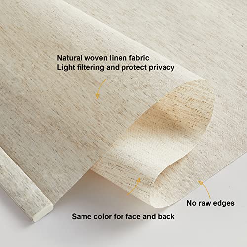 Persilux Free-Stop Cordless Window Shades for