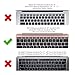 iCasso 3 Pack Keyboard Cover Ultra Thin Silicone Skin Protector for MacBook Pro13 Inch 2017&2016 Release A1708 (No Touch Bar )& New MacBook 12 Inch A1534 (Serenity Blue/Baby Pink/Gradient Color)