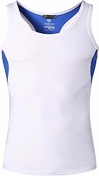 jeansian Mens Sport Sleeveless Tee Shirt Beach Tank