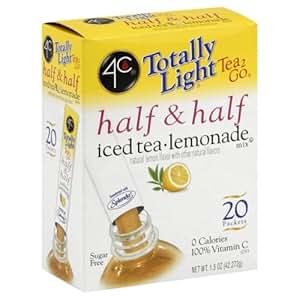 Amazon.com : 4c Totally Light Tea 2 Go Iced Tea Lemonade ...