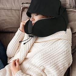 Cirorld Neck Pillow for Travel, Memory Foam Travel