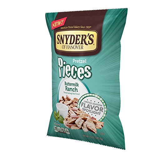 Snyder's of Hanover Pretzel Pieces, Buttermilk Ranch, 10 Ounce Pricepulse