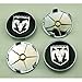 4pcs W063 68mm Car Styling Accessories Emblem Badge Sticker Wheel Hub Caps Centre Cover DODGE Ram AVENGER CHARGER DART CHALLENGER Durango JOURNEY GRAND CARAVAN