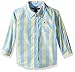 Nautica Baby Playa Yarn Dyed End On End Shirt, Pale Banana, 24 Months