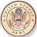 All American Gifts Deluxe Military Sword Plaque Wall Mount (Army Emblem)