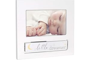 Malden International Designs 4x6 Baby FlipIt Expressions White Picture Frame