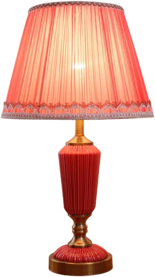 red table lamps for living room
