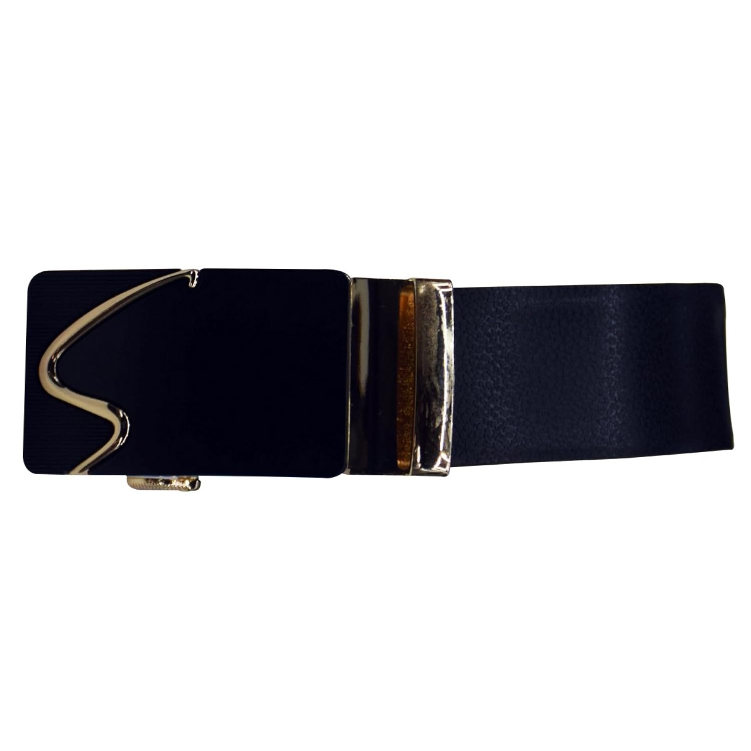 edifier black leather belt for men