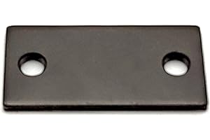 Door Edge Filler Plate | 1-1/8" x 2-1/4" | Dummy Blank Strike Plate | Oil Rubbed Bronze | TUFF STRIKE