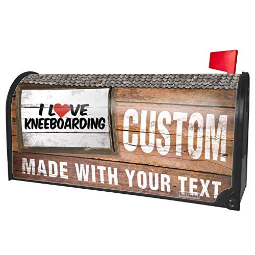 NEONBLOND Custom Mailbox Cover I Love Kneeboarding