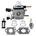 Hipa C1Q-S68G Carburetor for Stihl BG45 BG46 BG55 BG65 BG85 SH55 SH85 Leaf Blower C1Q-S68 4229 120 0606 Carb with Primer Bulb Spark Plug Fuel Filter Gasket primary