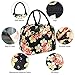 Lunch Bags for Women, HSicily Insulated Durable lunch Box Tote Bag Cooler Bag Lunch Bag for Work School Picnic Travel Beach(Peony)