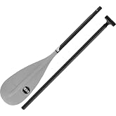 NRS Fortuna 100 Travel Adjustable SUP Paddle, Silver
