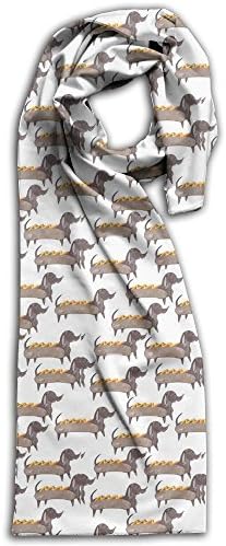 Hot Dog By Daisyhsteele Pets Winter Light.Lightweight Scarf Print Soft Warm Towel Smelless.New Style.Fashion.Fever Stylish Scarves Best Gift
