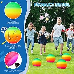 Hanaive 6 Pcs Playground Ball 10 Inch Kickballs