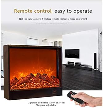 Electric Fireplace Insert Wide In Wall Recessed And Wall Mounted Electric Fireplace Heater Real Flame Electric Fireplace Electric Fire Led Premium Black Glass 600x500x150mm Amazon Ae