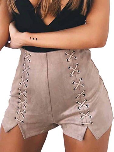 Royalove Women's Sexy High Waist Casual Mini Hot Pants Cut Off Shorts Hot Pants