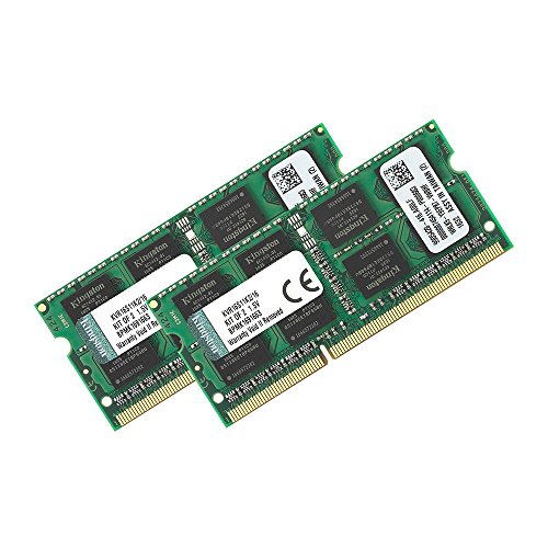 ValueRAM 16GB Kit (2x8GB) 1600MHz DDR3 PC3-12800 Non-ECC CL11 SODIMM Notebook Memory KVR16S11K2/16
