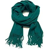 Humble Hilo Soft Wool Scarf or Shawl, Large Winter Wrap Pashmina 74 x 27