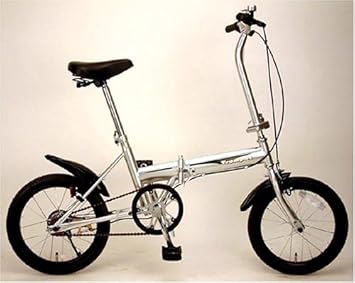 キャプテンスタッグ トランペット 16インチフォールディングバイク シルバー 16インチ キャプテンスタッグ Captain Stag 折りたたみ自転車 Amazon