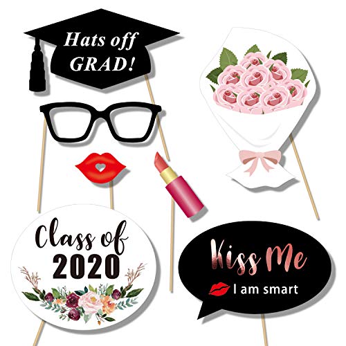 Rose Gold 2025 Graduation Confetti - 1700+ Pieces Metallic Table Scatter For Graduation Party Decor