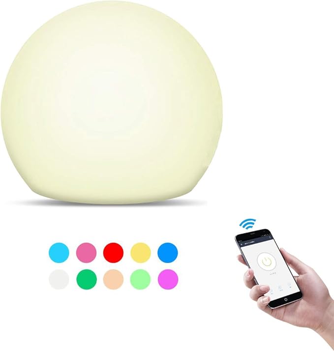 smart night light google home