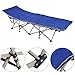 n-bright shop Bed Camping Folding Cot Portable Outdoor Hunting Sleeping Travel Bed Color Bluethumb 1