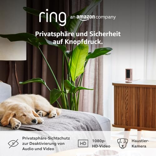 Ring Innenkamera (Indoor Camera 2. Gen.) | Überwachungskamera für den Innenbereich | 1080p-HD-Video, Privatsphäre-Sichtschutz, WLAN, ideal für Haustiere | Mini Sicherheitskamera zur Selbstinstallation 7