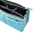 GEARONIC TM Lady Women Travel Insert Organizer Compartment Bag Handbag Purse Large Liner Tidy Bag - Blue