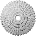 Ekena Millwork CM24EN 24 3/4-Inch OD x 3 1/4-Inch ID x 1 7/8-Inch P Eryn Ceiling Medallion