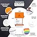 Clever Fox Planner – Undated Weekly & Monthly Planner for Productivity, Time Management & Goals – Organizer Journal – A5 (Orange)