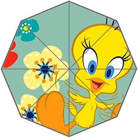 Custom Cartoon Tweety Bird Foldable Travel Umbrella Men/Women