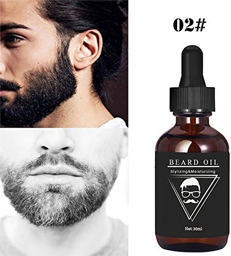 Beard Grow | Facial Hair Supplement | #1 Mens Hair Growth Vitamins | For Thicker and Fuller Beard (Black b)