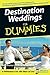 Destination Weddings For Dummies by Susan Breslow Sardone