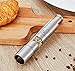 Pepper Grinder - Salt And Pepper Grinder Set|Salt And Pepper Grinder|Pepper Mills Grinders|Mini Thumb Push Mill With Stand