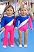 Olympic Gymnast - Clothes for 18 inch Doll - 3 Piece Outfit - Gymnastic Leotard, Warmup Pants and White Shoes - (Dolls Not Included)