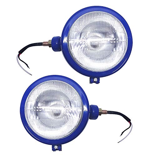 Bajato Front Headlight Assembly Set for Massey Ferguson Tractor Case IH Tractor David Brown Tractor Light 12 Volt Tractor Part