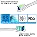Replacement Toothbrush Heads Compatible with Philips Sonicare 2 Series,Protectiveclean,Essence+,Diamondclean,Easyclean,HealthyWhite/+,3 Series,Flexcare/+/Platinum Electric Toothbrush(8 Variety Pack)