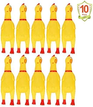 small rubber chicken