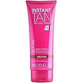 Modelco Natural Tan Self-Tan Lotion - Hydrating Sunless Glow For Body And Face - Beautiful Bronze Skin Without Damage - Smooth Application Delivers Natural, Sunkissed, Tanned Skin - Medium - 5.74 Oz