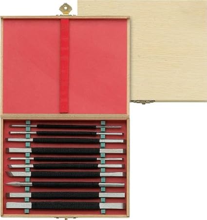 Specksteinmeißel-Set Nr. 2, 10 tlg., [Spielzeug]