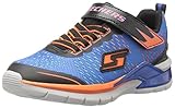 Skechers Kids Boys' Erupters II-Lava Arc Sneaker, Blue/Orange, 8 M US Toddler
