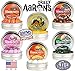 Crazy Aaron's Putty Mini Tin Gift Set Bundle (Sample Set 3) with Super Fly, Neon Flash, Super Lava, Amber, Love Air & Exclusive Scorpion Skin Glow in The Dark - 6 Pack